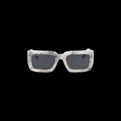 Off-White Boston Sunglasses 'Marble/Dark Grey'