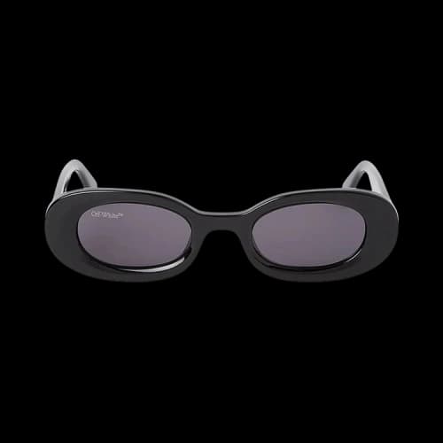 Off-White Oval Sunglasses 'Black'