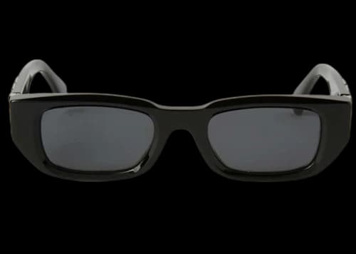 OFF-WHITE Fillmore Square Sunglasses Black/Dark Grey (OERI124S24PLA0011007-FR)