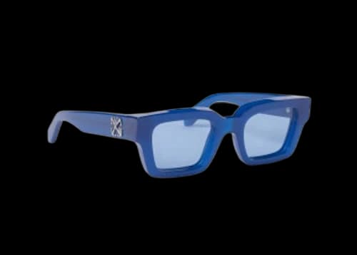 OFF-WHITE Virgil Square Sunglasses Blue/Light Blue (OERI126S24PLA0014540-FR)