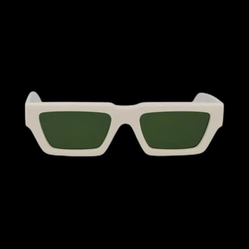Off-White Manchester Sunglasses 'White/Green'