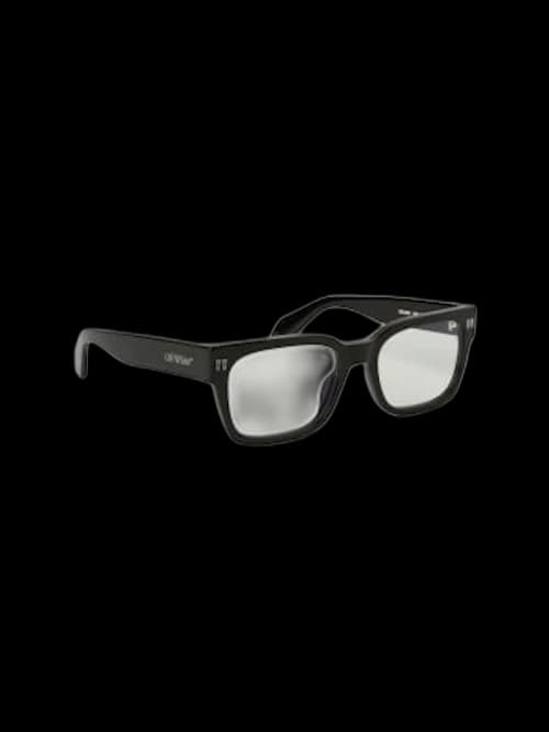 OFF-WHITE Style 53 Eyeglasses Black/Clear Lens (OERJ053S24PLA0011000-FR)
