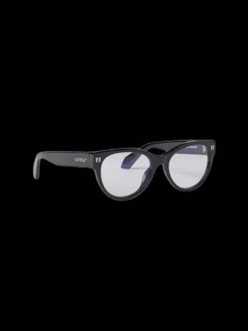 OFF-WHITE Style 57 Eyeglasses Black/Clear Lens (OERJ057S24PLA0011000-FR)