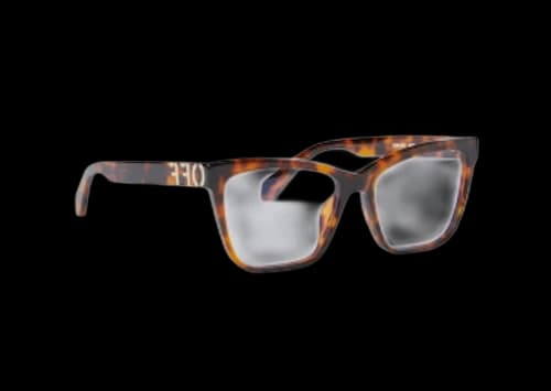 OFF-WHITE Style 67 Eyeglasses Havana (OERJ067S24PLA0016000)