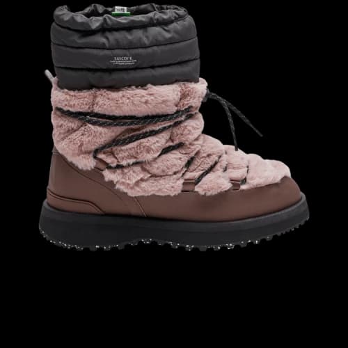 Suicoke BOWER-TRab-HI-FUR 'Pink Truffle'