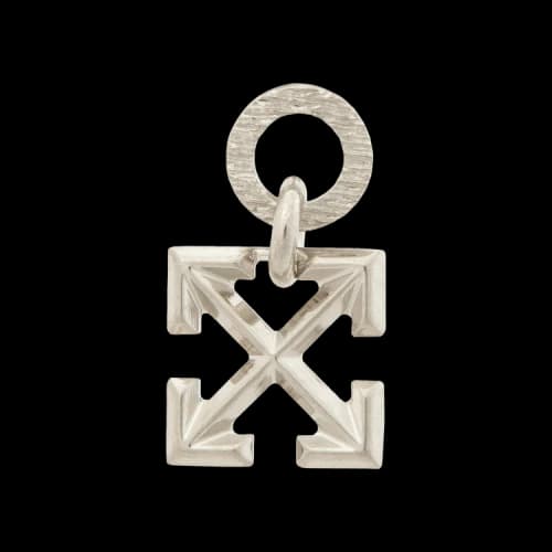 Off-White Arrow Mono Earring 'Silver'