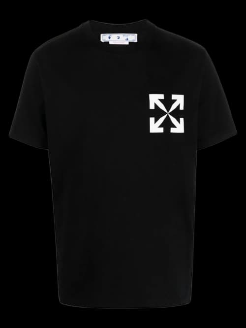 OFF-WHITE Arrows Print T-Shirt Black/White