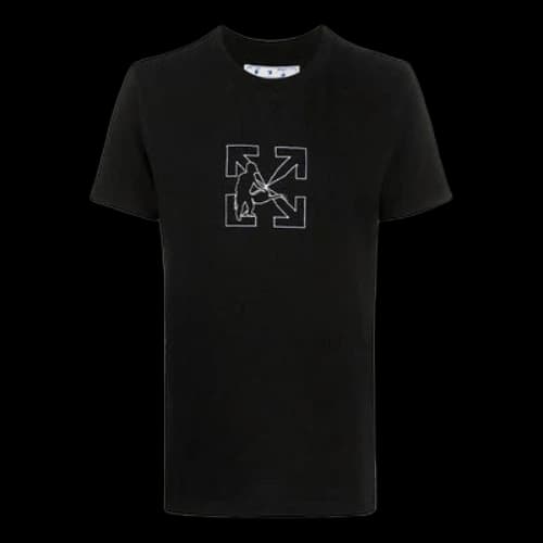Off-White Arrow Printing Black T-Shirt