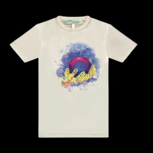 Off-White World Hand T-Shirt 'White'