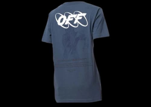 OFF-WHITE Mirko First S/S Slim T-shirt Dark Blue
