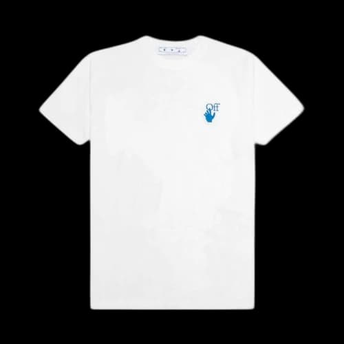 Off-White Full Color Type Short-Sleeve Slim Tee 'White/Multicolor'