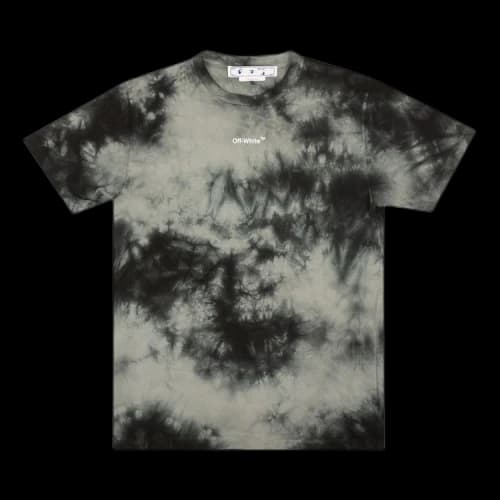 Off-White Arrow Tie Dye Slim Short-Sleeve Tee 'Grey/White'