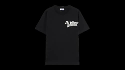 OFF-WHITE Cupid Tape Slim T-shirt Black