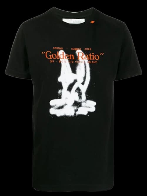 OFF-WHITE Oversized Harry The Bunny T-shirt Black
