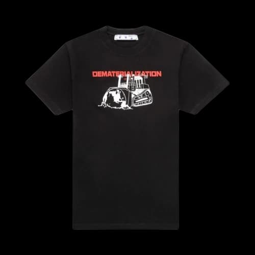 Off-White Dematerialization Tee 'Black/Red'