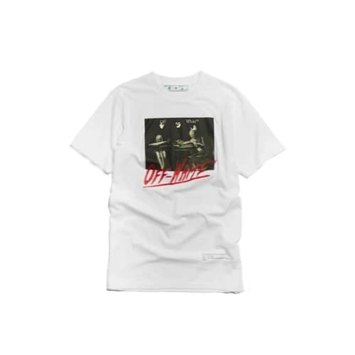 End x Off-White San Girolamo Tee White/Black/Red (SS21)