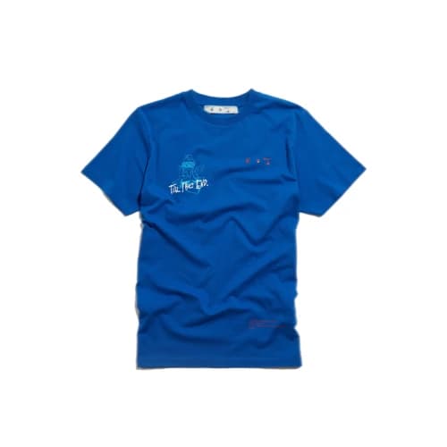 End x Off-White Bandit Tee Blue/White (SS21)