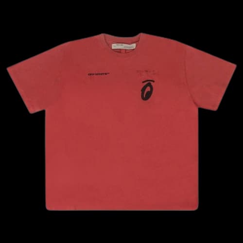 Off-White Split Arrow T-Shirt 'Red'