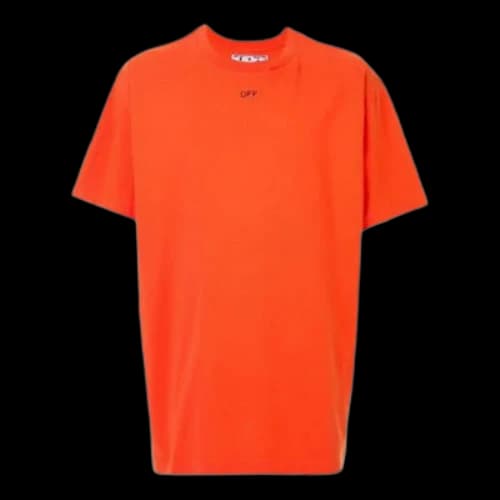 Off-White Arrow Printing Short Sleeve Orange