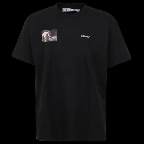 OFF-WHITE Caravaggio Angel S/S Over Tee Black
