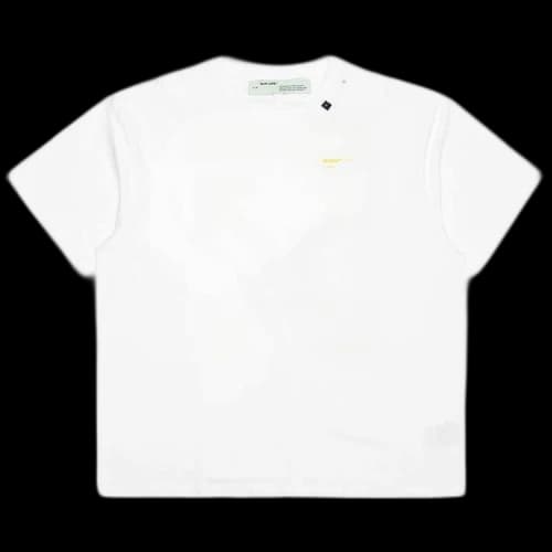 Off-White Acrylic Arrows Short Sleeve Over Tee 'White'