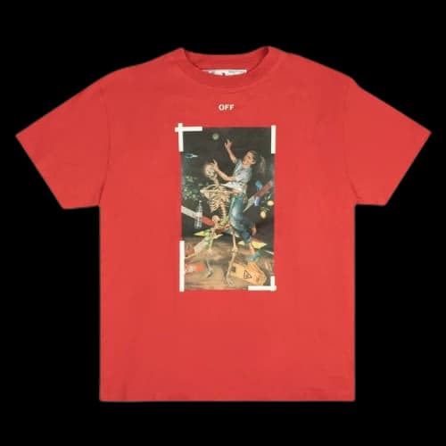 Off-White Pascal Print Oversize T-Shirt 'Red'