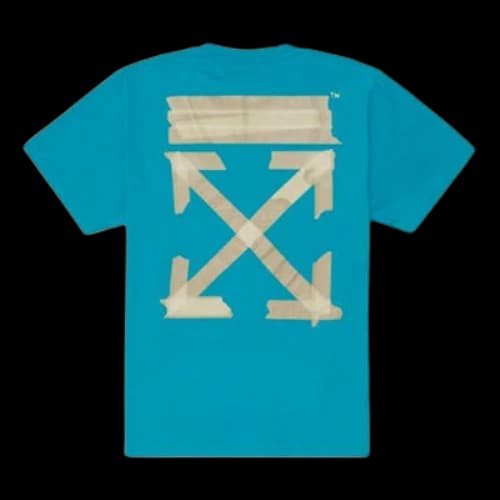 Off-White SS20 Diagonal Arrows Tape Short Sleeve
