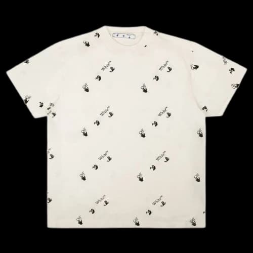 Off-White Allover Logo T-Shirt 'White'