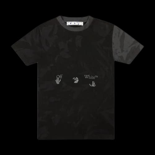 Off-White Tie Dye T-Shirt 'Black/Grey'