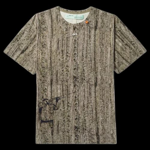 OFF-WHITE Oversized Camoflauge Print T-Shirt Camo