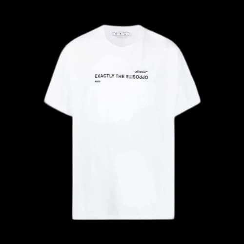 Off-White Spiral Opp Over Short-Sleeve Tee 'White/Black'
