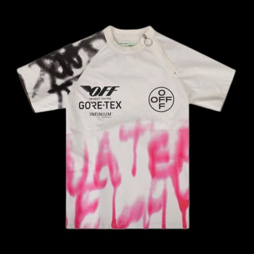 Off-White Goretex Graffiti Short-Sleeve T-Shirt 'Multi-Color'