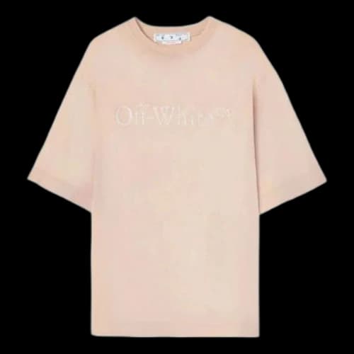 Off-White SS22 Round Neck Short Sleeve Pullover 'Pink'