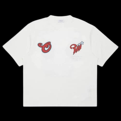 Off-White Scorpio Skate Short-Sleeve Tee 'White/Multicolor'