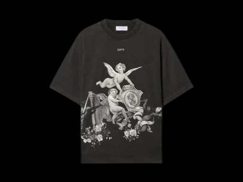 OFF-WHITE Putti Skate SS Tee Vintage Black