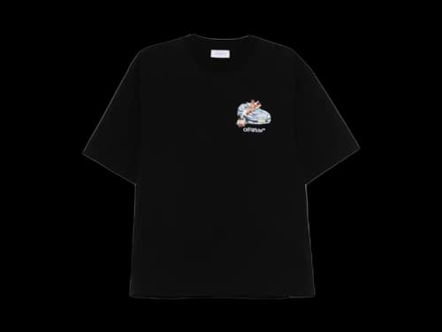 OFF-WHITE Fresco Arrow Skate S/S Tee Black