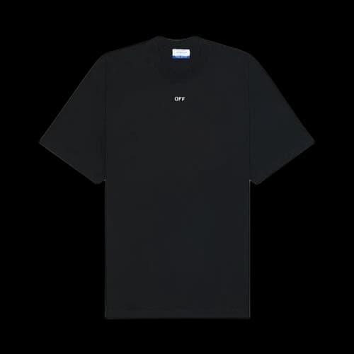 Off-White BW Saint Matthew Over Short-Sleeve T-Shirt 'Black/Grey'