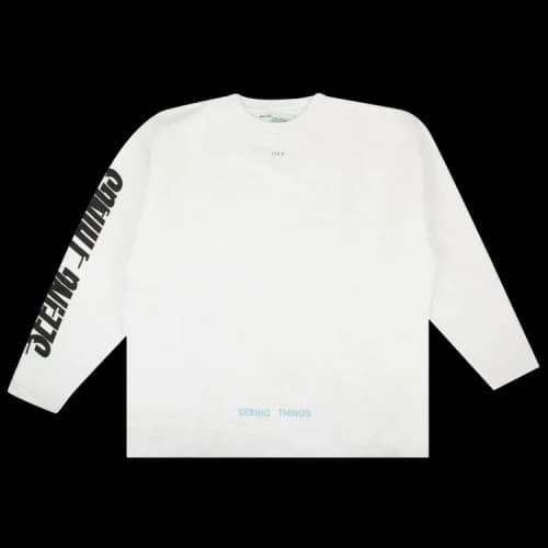 Off-White Photocopy Over Sweatshirt 'White'