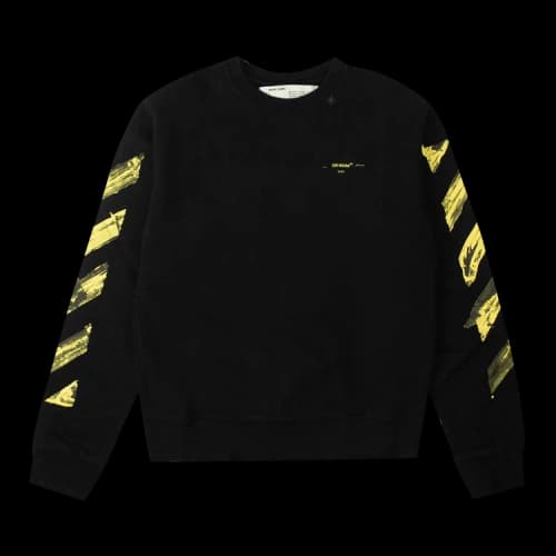 Off-White Graphic Print Sweatshirt 'Black'
