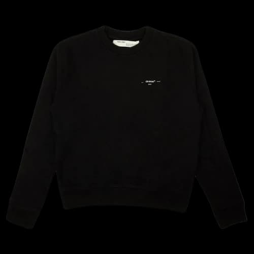 OFF-WHITE Logo Sweatshirt Black