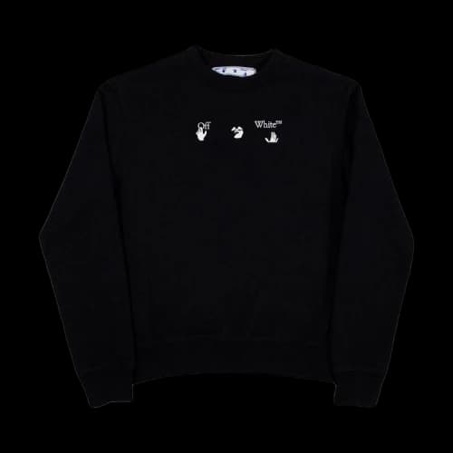 Off-White Slim Crewneck 'Black/Green'
