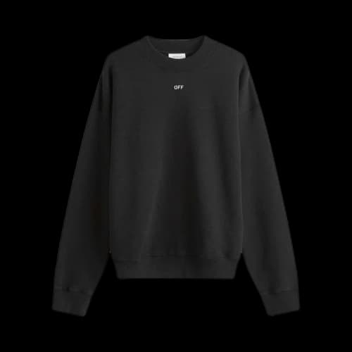 Off-White Off Stamp Skate Crewneck Sweatshirt 'Black/White'