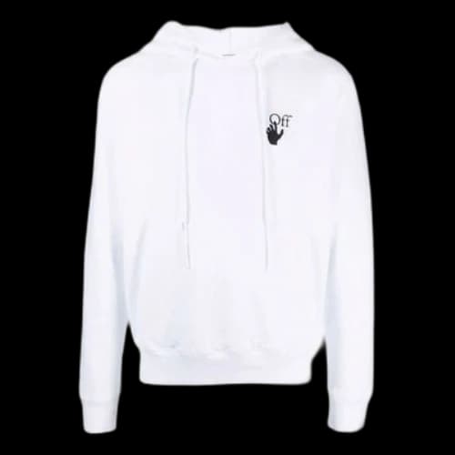 Off-White FW21 Arrow Pattern Long Sleeves Version White