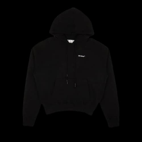 Off-White Outline Arrow Hoodie 'Black'