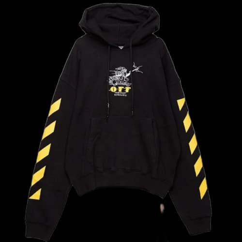 OFF-WHITE Free Spirit Wizard Hoodie Black