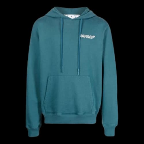 Off-White Logo-Print Hoodie