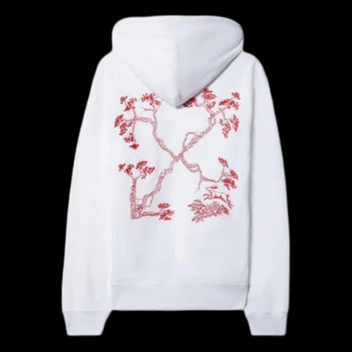 Off-White Arrows Motif Drawstring Hoodie