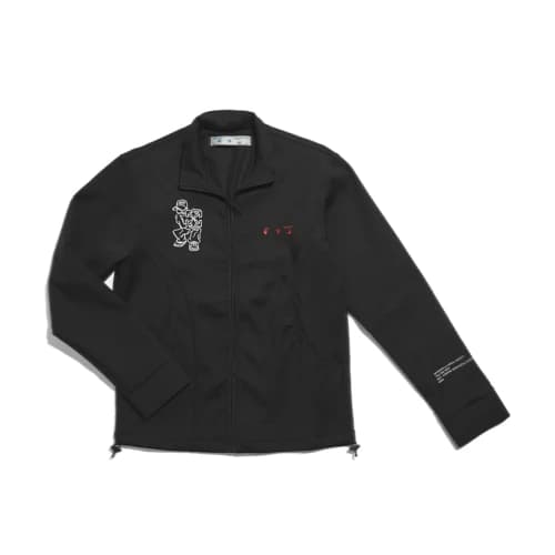 End x Off-White Till The End Track Jacket Black/Red/White (SS21)