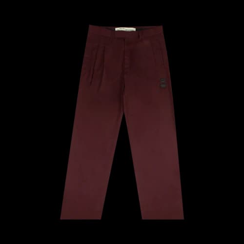 Off-White Oversized Suit Pants 'Red'