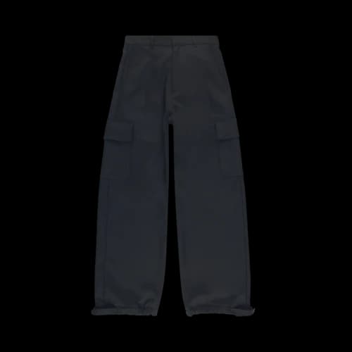 Off-White Embroidery Drill Cargo Pants 'Black/Black'